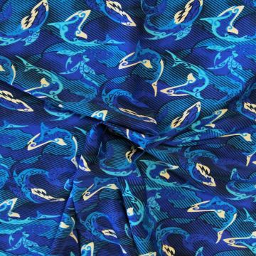 Lycra - Blue Shark Ocean 