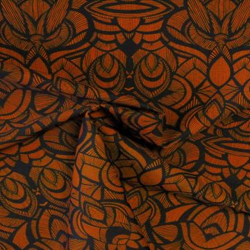 Lycra - Rusty/Black Mexican Art 
