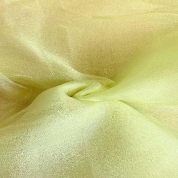 Organza Crystal - Soft Yellow