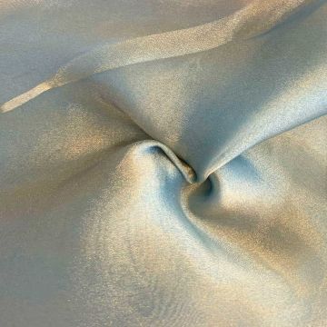 Organza Two Tone - Clay/Blue
