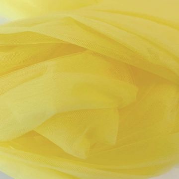Brandvertragende Tule - 300cm - Yellow