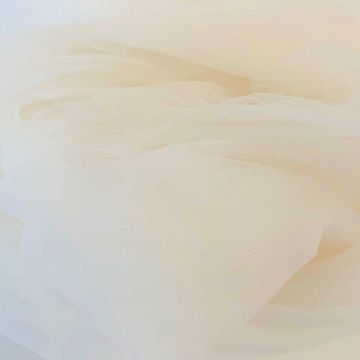 Brandvertragende Tule - 300cm - Off White
