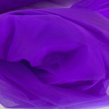 Brandvertragende Tule - 300cm - Purple