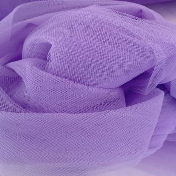 Brandvertragende Tule - 300cm - Lilac