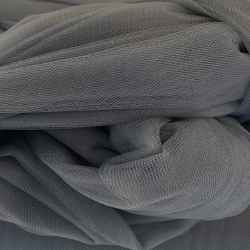 Brandvertragende Tule - 300cm - Dark Grey