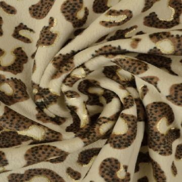 Velboa - Classy Leopard - Beige/Brown/Gold