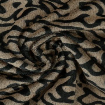 Velboa - Fantasy - Taupe/Black