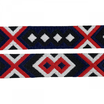 Luxe Tassenband 38mm - Peru - Blue
