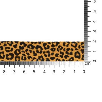 Oaki Doki Biaisband Tricot - Leopard - Ocher