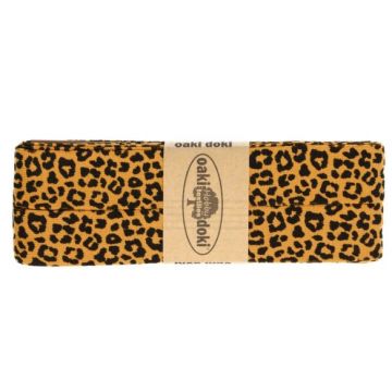 Oaki Doki Biaisband Tricot - Leopard - Ocher