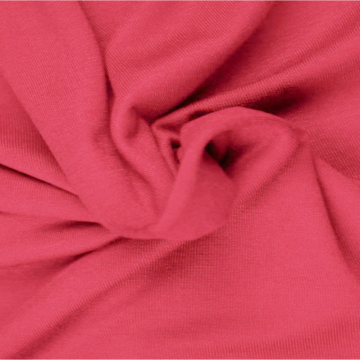 Zomerse Katoenen Tricot - Salsa Pink