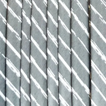 Biaisband - 2m - Stripes - Grey