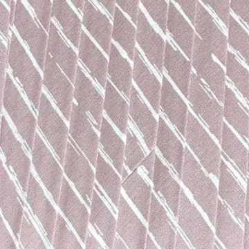 Oaki Doki Katoen Biaisband - Stripes Old Pink - 2m