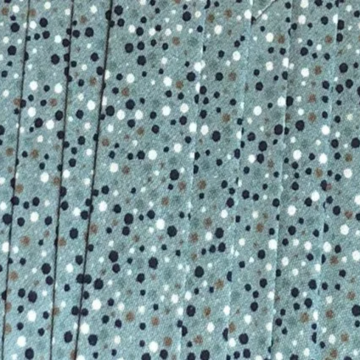 Oaki Doki Katoen Biasband - Multi Dots White - 2m 
