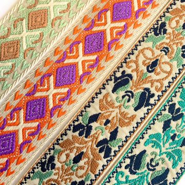 Luxe Tassenband - Graphic Vintage Mint