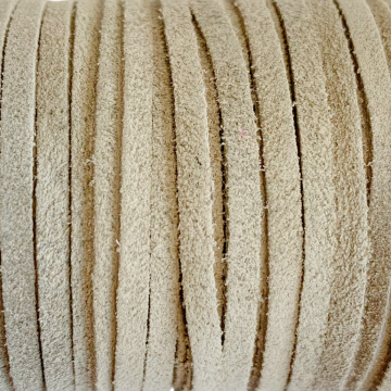 Suede Koord 3mm - Beige