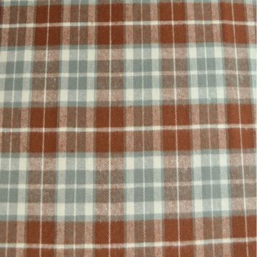 Flanel ruit Caramel