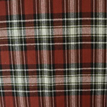 Flanel ruit Brique