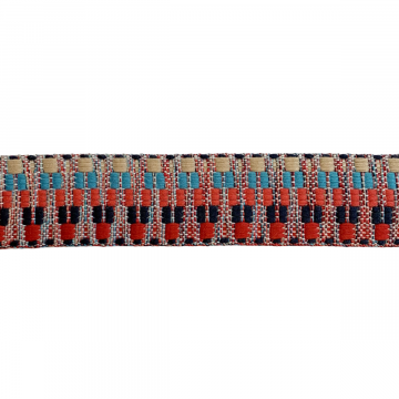 Luxe Tassenband 38mm -Ibiza Zigzag - Colors