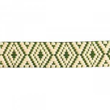 Luxe Tassenband 38mm - Mexico Aztec - Green
