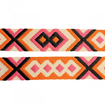 Luxe Tassenband 38mm - Peru - Bright