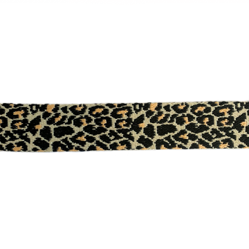 Luxe Tassenband - Leo - Champagne/black/salmon
