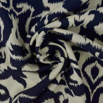 Viscose - Summer Barrio Navy/Creme