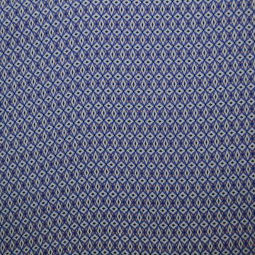 Viscose - Diamond Leaves on Blue