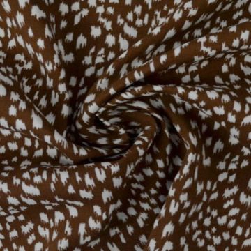 Viscose - White Stains on Black
