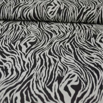 Viscose - White Stains on Black