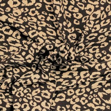 Viscose - Panther Beige on Brown