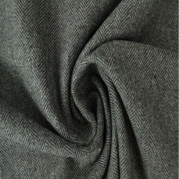 Tweed Fisbone - Grey