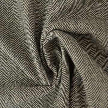 Tweed Fisbone - Grey
