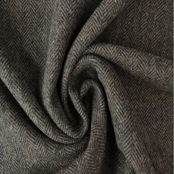 Tweed Fashion - Brown/Almond Fisbone