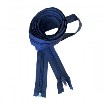 Deelbare Nylon Ritsen - 240 cm - Zwart