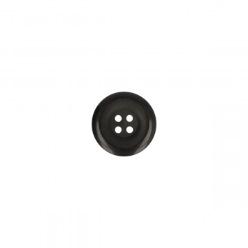 Knoop - 4 Gats - Mantel Shiny/Mat - 21mm - Black