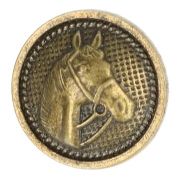 Knoop - Horse bronze - 25mm