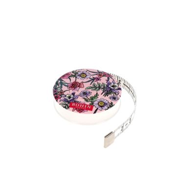 bohin rolcentimeter - Pink Flowers