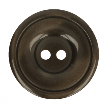Knoop 22,5mm -881- Donker Bruin