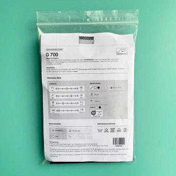 Vlieseline - G700 Tussenvoering Geweven - Zwart - 1 meter