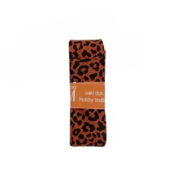 Biaisband - 2m - Leopard - Rusty Red