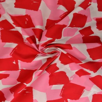 Katoen - Red/Pink Blocks