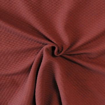 Relief Jersey - Barok Klein - Zacht Brique