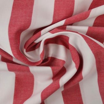 Katoen - Strepen XL 21mm - Rood