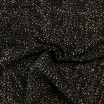 bouclé - Grafisch Geweven Zwart/Wit