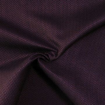 Jacquard Gobelin - Purple/Black Fishbone