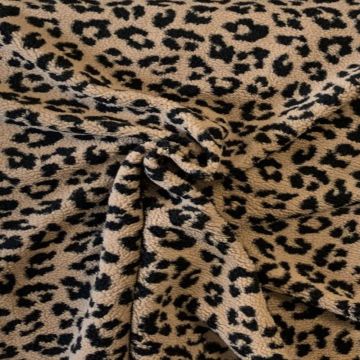 Teddy Borg Leopard - Camel/Black
