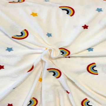 Teddy Badstof - Rainbows on Off White