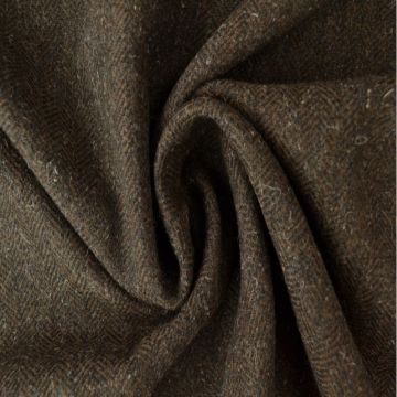 Tweed Fashion - Brown/Caramel Fisbone